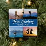 Benutzerdefiniertes Forever Adventing 8 Foto Colla Keramikornament<br><div class="desc">Custom Forever Adventuring 8 Foto Collage Keramik Ornament mit 8 Fotos,  um Ihre Outdoor-Abenteuer zu zeigen,  und Spaß mit Familie und Freunden auf Ihrer Weihnachtsreise! Dieses Foto Collage Keramik-Ornament ist sehr vielseitig und ist das perfekte Urlaubssornament für Outdoorspärchen und lustige Individuen,  die ihnen helfen,  in einem Haus festzusitzen,  behalten.</div>