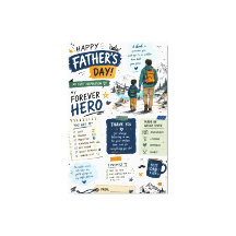 Benutzerdefiniertes Forever Hero Father's Day Ande