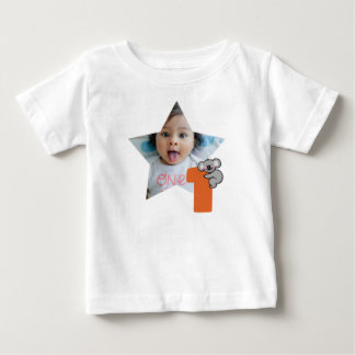 Benutzerdefiniertes Foto 1. Geburtstag, Ein Süßes Baby T-shirt