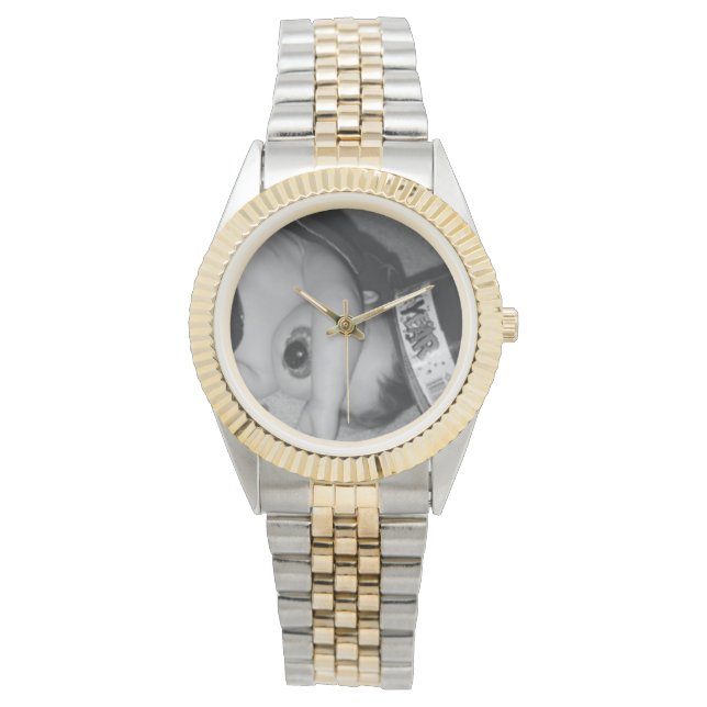 Benutzerdefiniertes Foto Armbanduhr (Vorderseite)