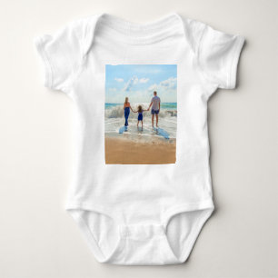 Benutzerdefiniertes Foto-Baby-Body oder Baby-T-Shi Baby Strampler