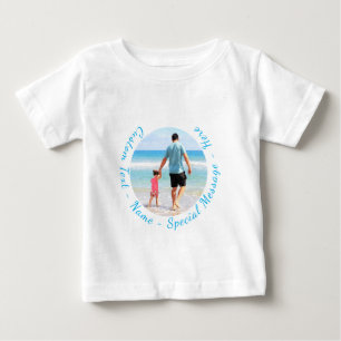 Benutzerdefiniertes Foto-Baby-T-Shirt mit personal Baby T-shirt