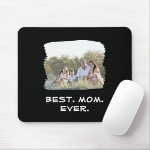 Benutzerdefiniertes Foto Beste Mama je Muttertag Mousepad