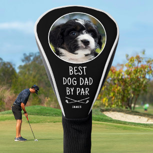 Benutzerdefiniertes Foto Bester Hundedaddy von Par Golf Headcover