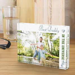 Benutzerdefiniertes Foto - Bester Papa im Universu