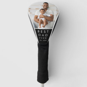 Benutzerdefiniertes Foto Bester Vater Aller Zeiten Golf Headcover