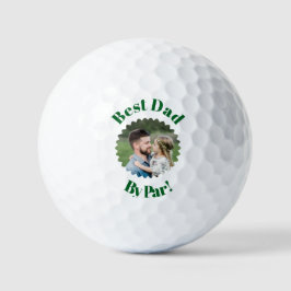 Benutzerdefiniertes Foto Bester Vater bisher Neuer Golfball
