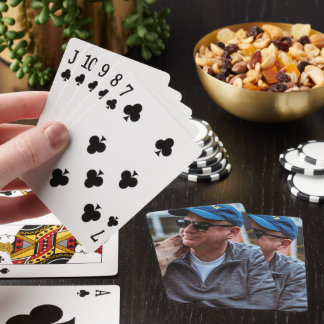 Benutzerdefiniertes Foto Bild Lieblings-Erinnerung Spielkarten