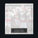 Benutzerdefiniertes Foto Coach Notepad, Vollständi Notizblock<br><div class="desc">Fügen Sie Ihr Lieblings-Foto in Farbe oder Schwarz/Weiß hinzu. Der automatische Filter erzeugt ein verblasstes Aussehen, wodurch das Notizblock einfach eingeschrieben werden kann, während der flüchtige Blick noch durch das Bild geführt wird. Personalisieren Sie es auf jede Art und Weise, wie Sie gewollt haben. Verwenden Sie das Vorlagenformular, um Ihre...</div>