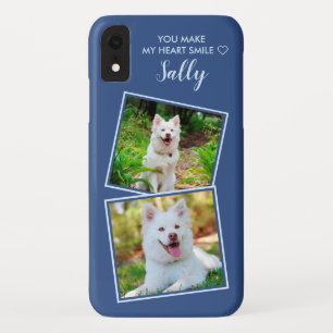 Benutzerdefiniertes Foto Collage Pet Dog Cat Zitat Case-Mate iPhone Hülle