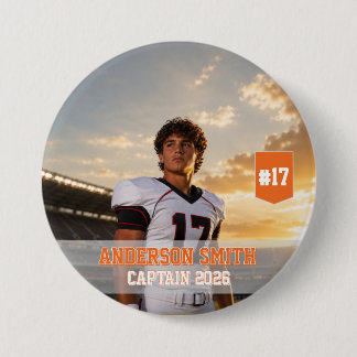 Benutzerdefiniertes Foto des Fußballkapitäns MVP 2 Button