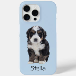 Benutzerdefiniertes Foto des Hundes - Pulver blau Case-Mate iPhone Hülle