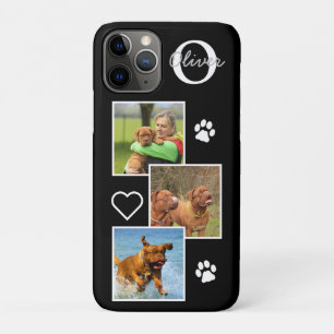 Benutzerdefiniertes Foto Dog Pet Cat Monogram Init Case-Mate iPhone Hülle