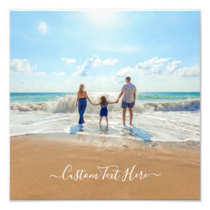 Benutzerdefiniertes Foto Drucken mit Text