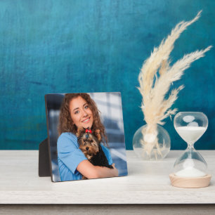 Benutzerdefiniertes Foto - Easel personalisieren Fotoplatte