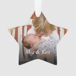 Benutzerdefiniertes Foto Eigene erstellen Ornament