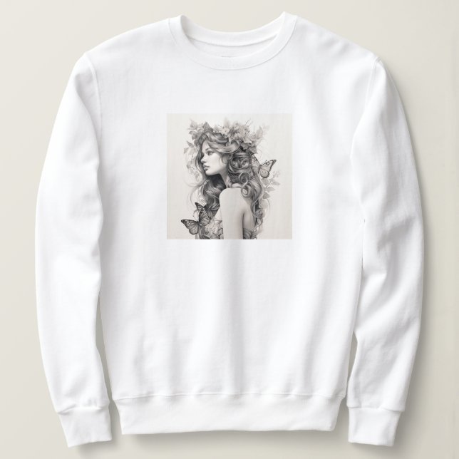 Benutzerdefiniertes Foto Eigene erstellen Sweatshirt (Design vorne)
