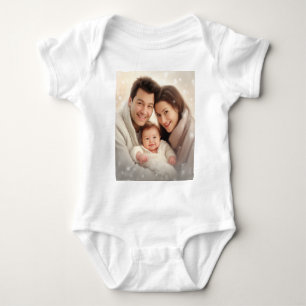 Benutzerdefiniertes Foto (Eigenes Foto und/oder ei Baby Strampler