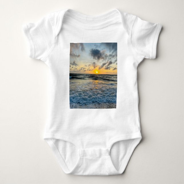 Benutzerdefiniertes Foto (Eigenes Foto und/oder ei Baby Strampler (Vorderseite)