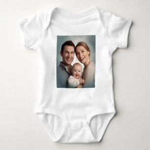 Benutzerdefiniertes Foto (Eigenes Foto und/oder ei Baby Strampler