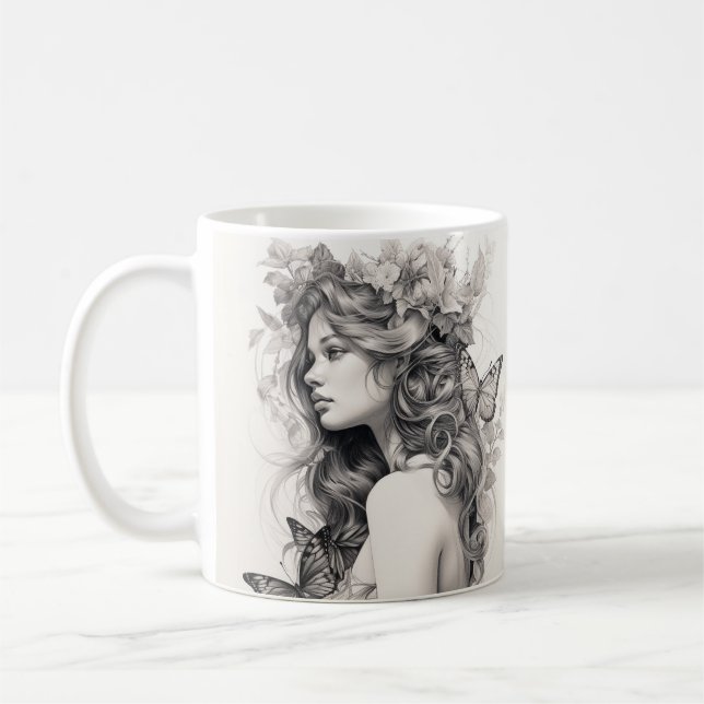 Benutzerdefiniertes Foto (Eigenes Foto und/oder ei Kaffeetasse (Links)