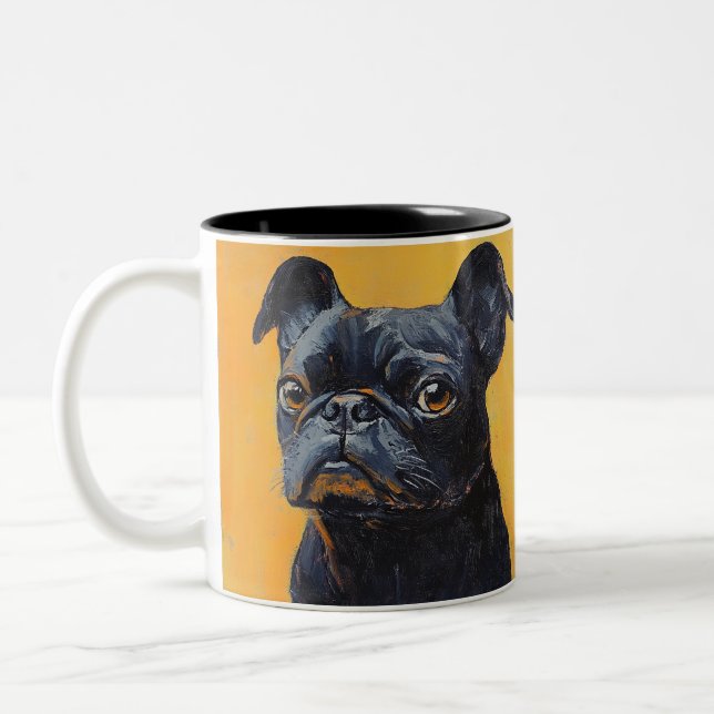 Benutzerdefiniertes Foto (Eigenes Foto und/oder ei Zweifarbige Tasse (Links)
