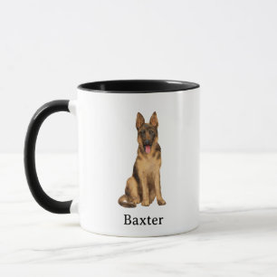 Benutzerdefiniertes Foto eines Deutschen Schäferhu Tasse
