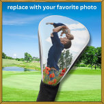 Benutzerdefiniertes Foto Einfache Personalisierte  Golf Headcover<br><div class="desc">Maßgeschneiderte Foto Golf Kopfbedeckung mit personalisiertem Foto und schwarzem Hintergrund. Passen Sie diese Cover mit Ihrem Lieblings-Foto an. Gutes Geschenk für alle Golfer,  Golfliebhaber. Alle Design-Fragen,  senden Sie einfach einen Chat oder eine E-Mail charmdesignstudio@rcn.com und wir freuen uns,  Ihnen zu helfen. Wir wünschen Ihnen eine tolle Fahrt!</div>
