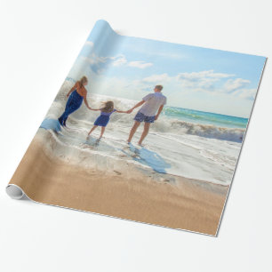 Benutzerdefiniertes Foto - Einzigartiges Design Pe Geschenkpapier