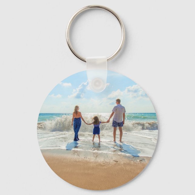 Benutzerdefiniertes Foto - Einzigartiges Design Pe Schlüsselanhänger (Vorderseite)