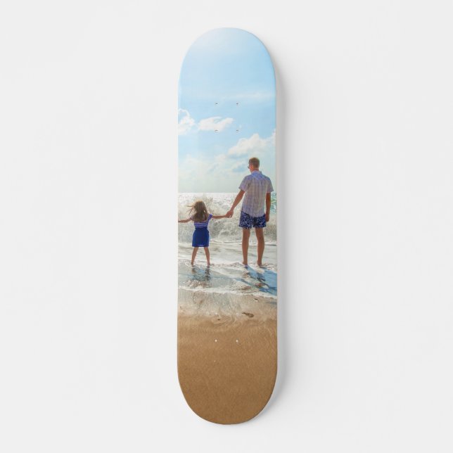 Benutzerdefiniertes Foto - Einzigartiges Design Pe Skateboard (Vorne)