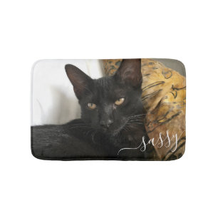Benutzerdefiniertes Foto Flat Soft Cat Bed Mat mit Badematte