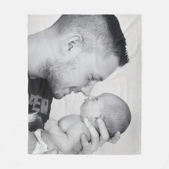 Benutzerdefiniertes Foto Fleecedecke (Vorderseite)