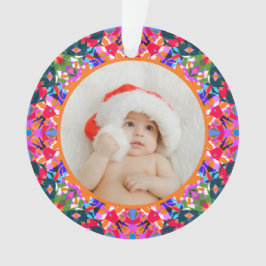 Benutzerdefiniertes Foto Frohe Weihnachten Moderne Ornament