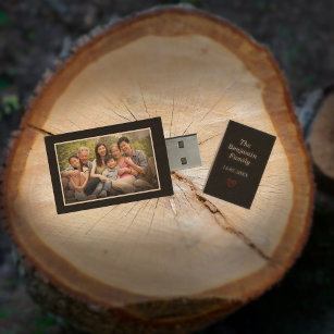 Benutzerdefiniertes Foto für die Familie Holz USB Stick