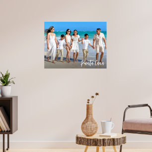 Benutzerdefiniertes Foto für die Familie Poster
