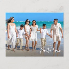 Benutzerdefiniertes Foto für die Familie Postkarte