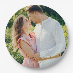 Benutzerdefiniertes Foto für die Platte Pappteller