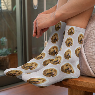 Benutzerdefiniertes Foto für Haustiere Personali Socken