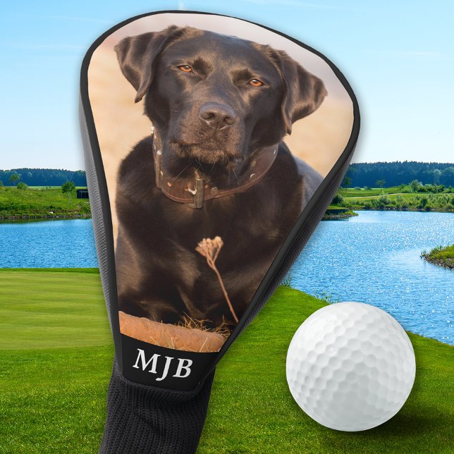 Benutzerdefiniertes Foto für Haustiere Schwarzes L Golf Headcover (Von Creator hochgeladen)