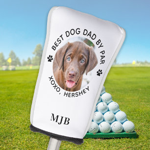 Benutzerdefiniertes Foto für Hunde Bester Vater na Golf Headcover