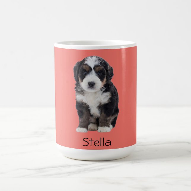 Benutzerdefiniertes Foto für Hunde - Korallenriff  Kaffeetasse (Mittel)