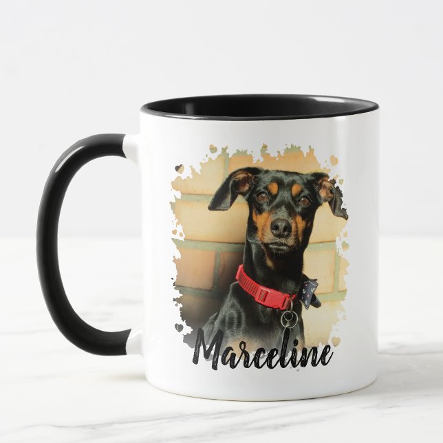 Benutzerdefiniertes Foto für Hunde mit stylischen  Tasse (Custom Pet Photo Mug)