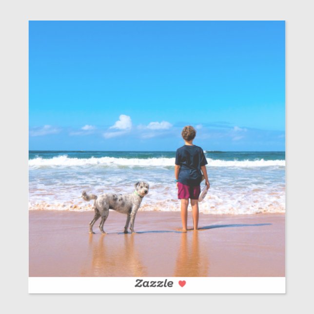 Benutzerdefiniertes Foto für Ihr eigenes Design -  Aufkleber (Blatt)