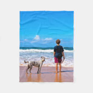 Benutzerdefiniertes Foto für Ihr eigenes Design - Fleecedecke