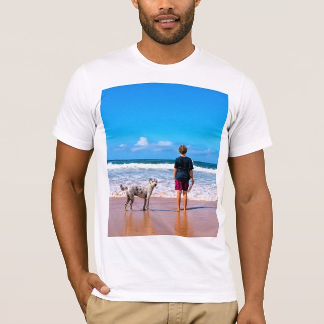 Benutzerdefiniertes Foto für Ihr eigenes Design -  T-Shirt (Vorderseite)