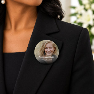 Benutzerdefiniertes Foto für immer in unseren Herz Button