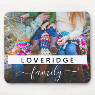 Benutzerdefiniertes Foto für personalisierte Monog Mousepad