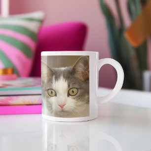 Benutzerdefiniertes Foto für Tierkollektion Person Zweifarbige Tasse