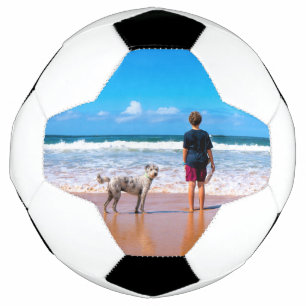 Benutzerdefiniertes Foto Fußball - mit Begleiter